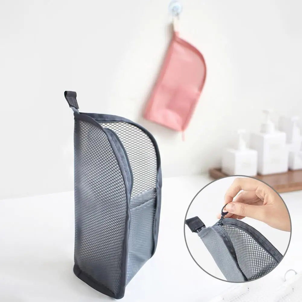 Women EVA mesh Cosmetic Bag Travel Storage Makeup Bag Organizer Female Make Up Pouch Portable Small Large Toiletry Beauty Case