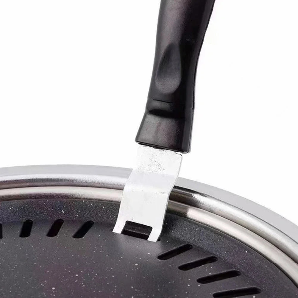 Crowbar Plate Lifter Cooking Grate Lifter Tool Anti-Scald Grill Grate Lifter Barbecue Net Barbecue/Grilled Meat Accessories