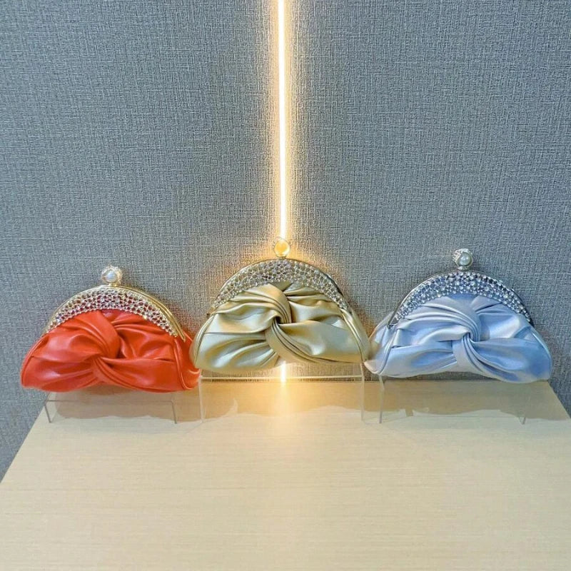 New Clutch Rhinestone Evening Women Bags Chain Slanting Bag Dinner Bag Dress Bag Bridal Bag-Wedding Season,Gifts For Women,The Perfect Christmas Gift
