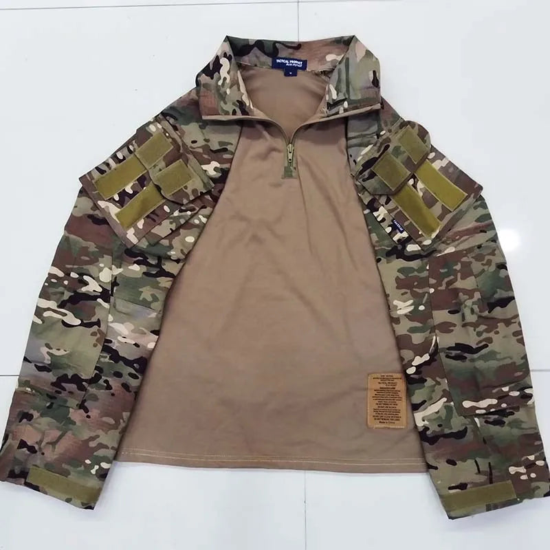 Outdoor Pullover Sets Hunting Clothes Military Tactics G3 Training Suit CP GEN3 Combat Uniform Tactical Top Tactical Pants Men