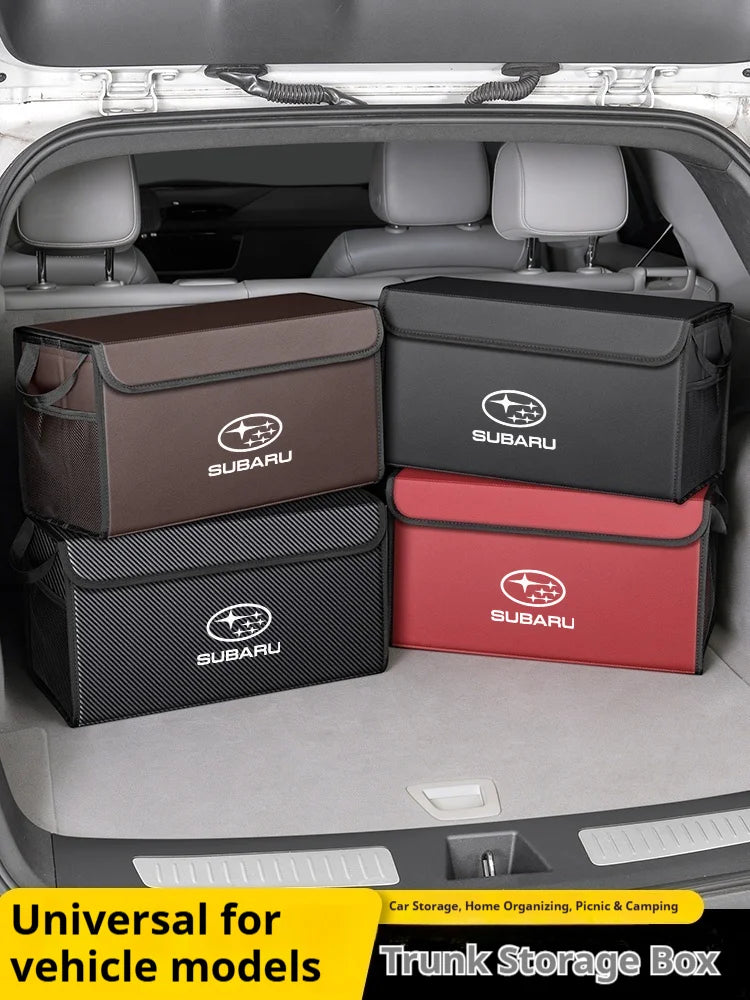 For Subaru Ascent BRZ Forester Impreza Legacy Outback WRX VX Car Trunk Foldable Storage Box Large-Capacity Stowing Tidying Bag
