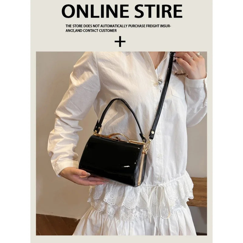 New textured leather evening and stylish crossbody shoulder bag for women