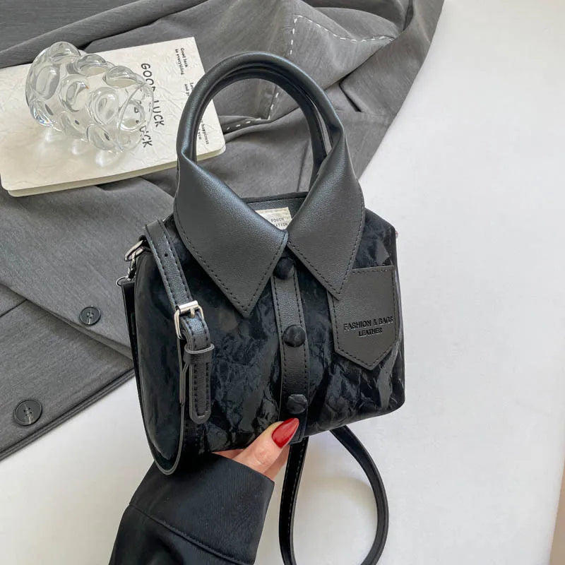 2026 New Minimalist Shirt Bag for Women Fashion Casual Shoulder Crossbody Bag Unique Design Handbag