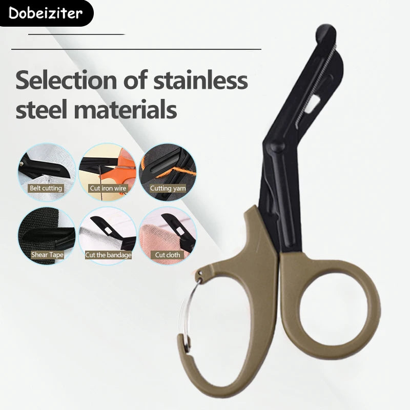 Survive Rescue Scissor Gauze Cutter Emergency First Aid Shear Outdoor Clothes Cutting Gardening Tactical Medical Scissors Tools