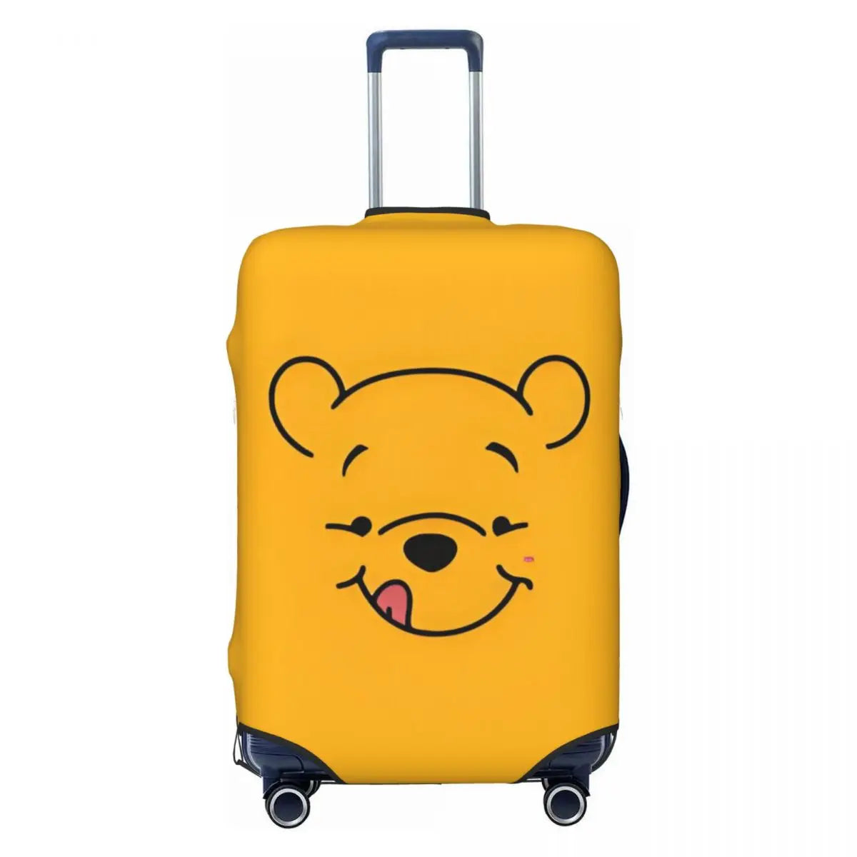 Custom W-Winnie Anime The Pooh Luggage Cover Fashion Suitcase Protector Covers Suit For 18-32 inch