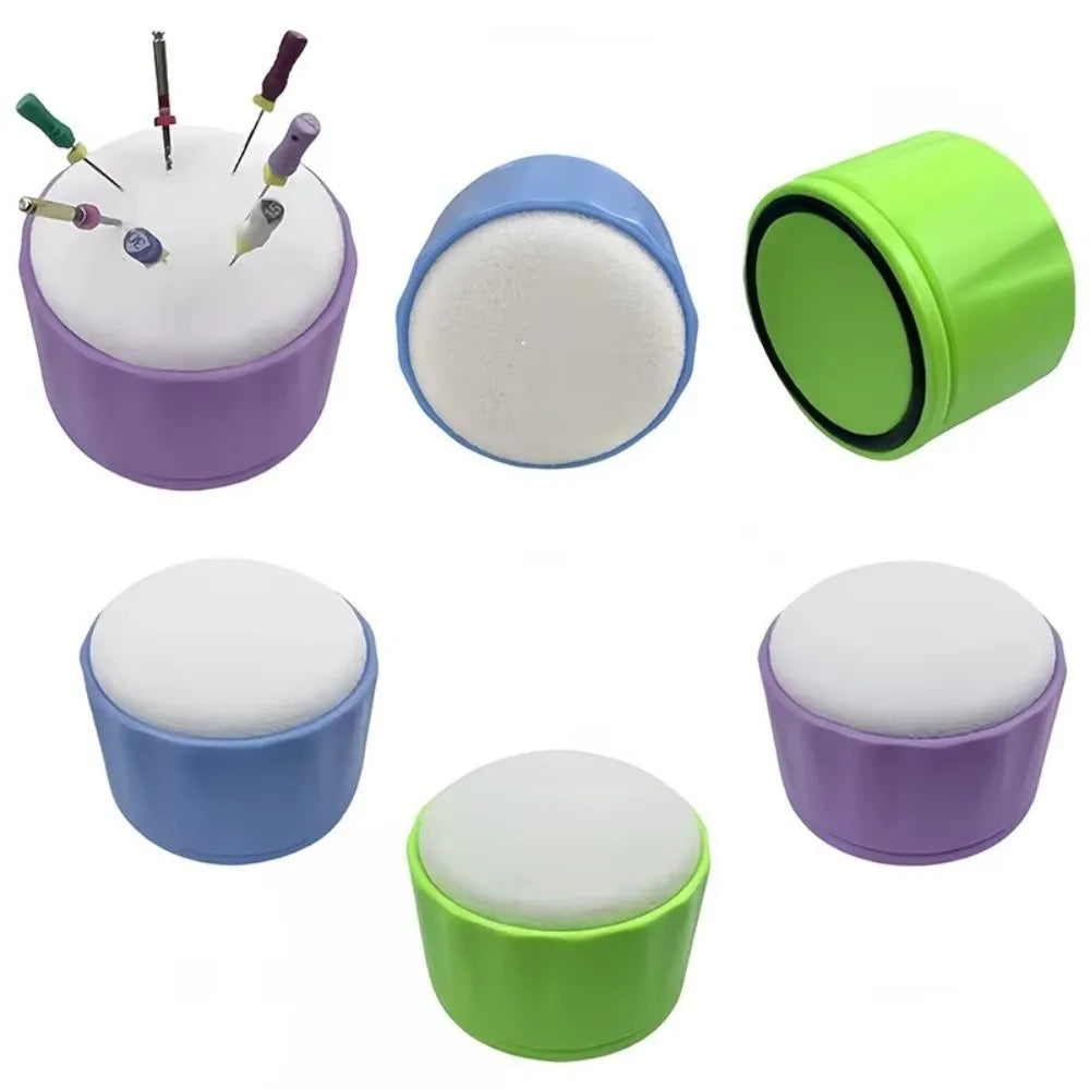 Autoclavable Dental Endo Files Stand Disinfection Tool Foam Block Root Canal Cleaning Block Sponge Holder Endodontic File Holder