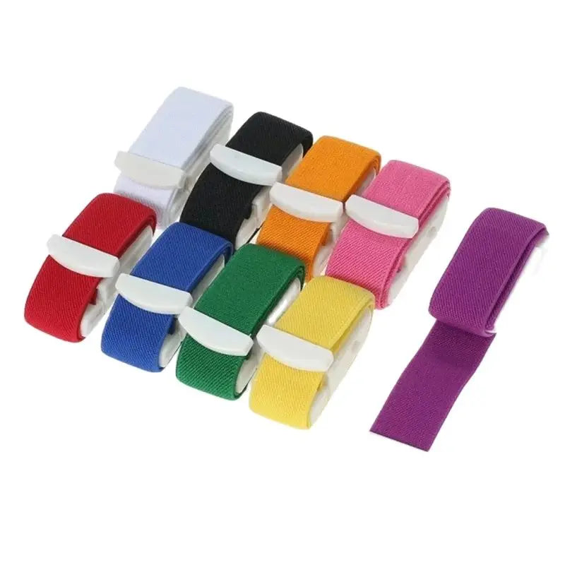 1pcs~10pcs First Aid Colorful Medical Paramedic Tourniquet Quick Release Buckle Outdoor Sport Emergency For Medical Nurse Use