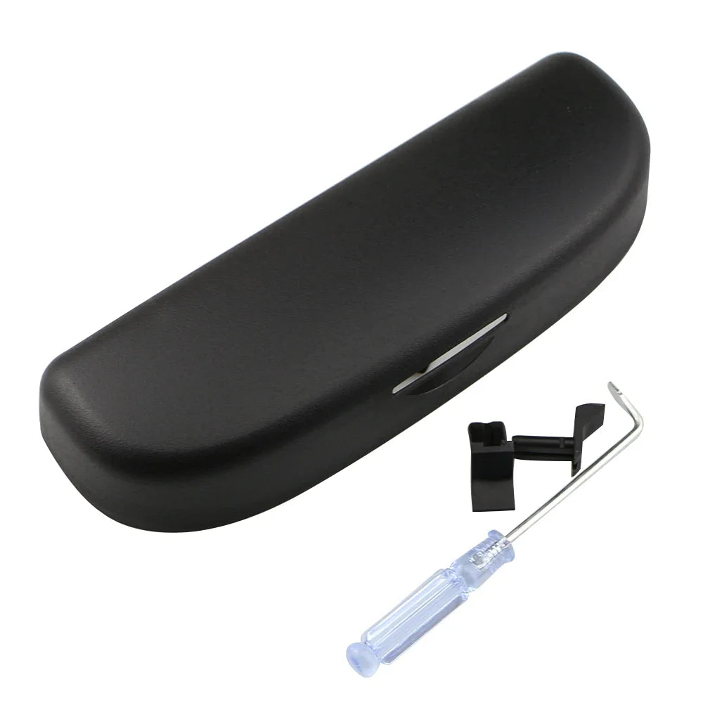 Car Glasses Case for Audi A3 A4 B6 B8 A6 C6 80 B5 B7 A5 Q5 TT 8P 100 8L C7 8V A1 S3 Q3 A8 B9 A7 2013-2023 Sunglasses Box Holder