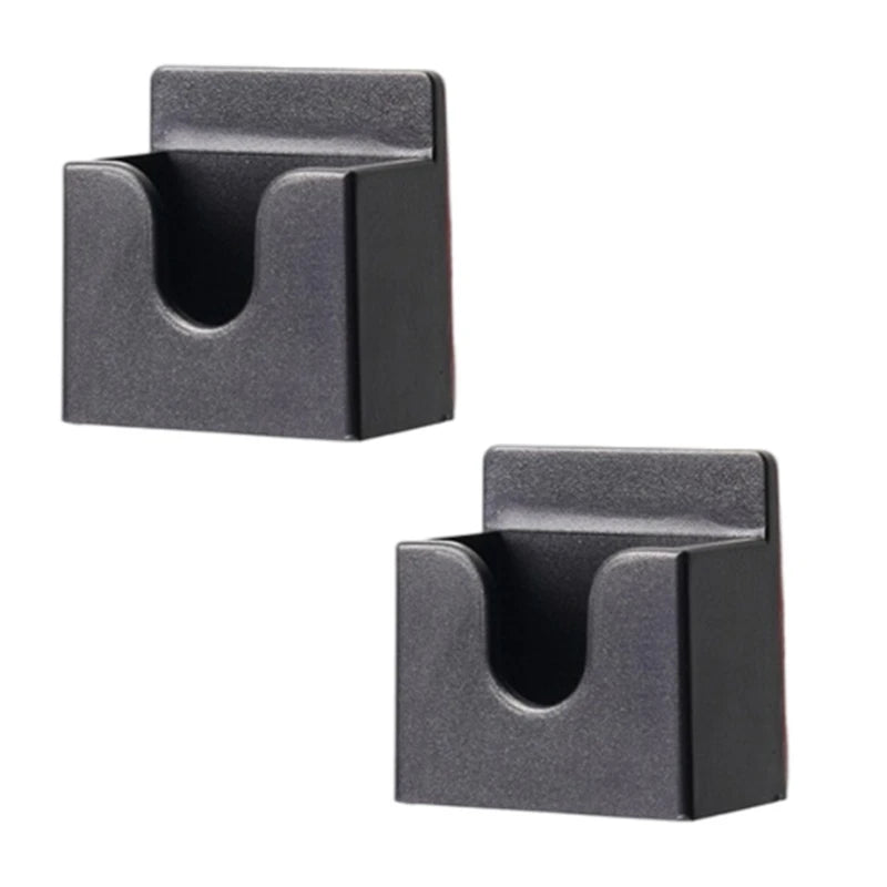 Reliable Car Mount Adhesive Back Rack Convenient Access Walkies Talkies Hold ABS for Driver & Enhances Communication