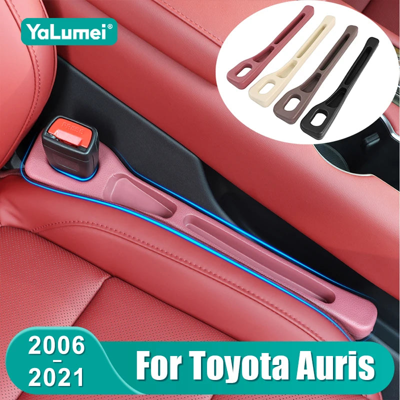 For Toyota Auris Hatchback Touring 2006 - 2015 2016 2017 2018 2019 2021 Universal Car Seat Leak Proof Strips Side Seam Storage