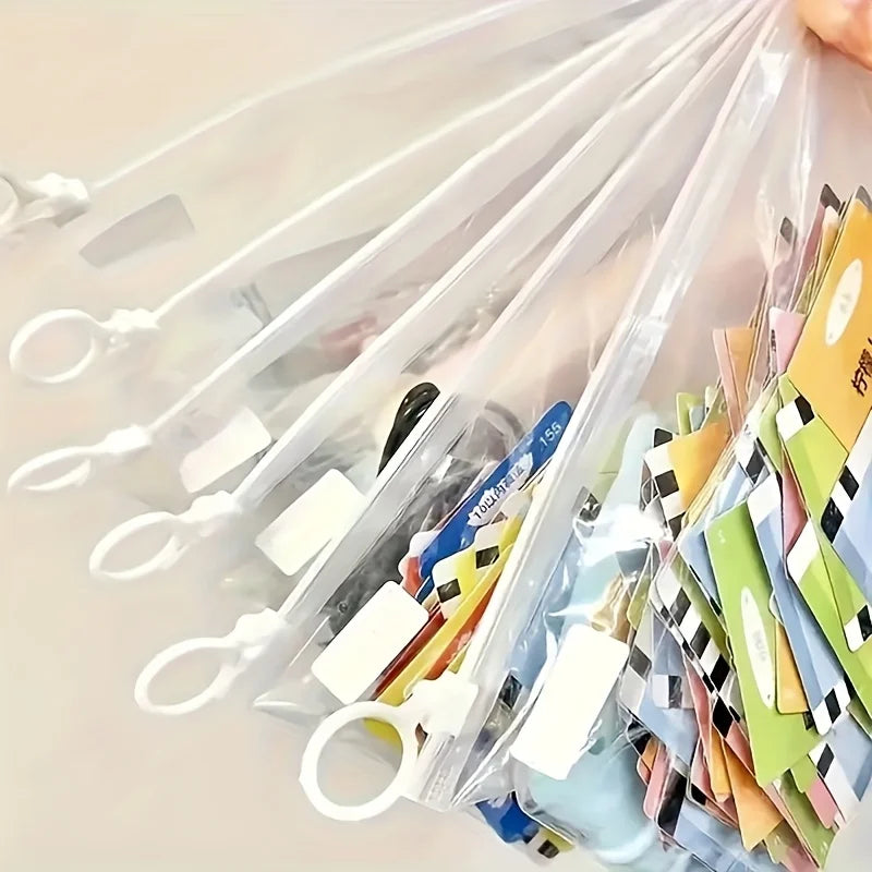 10pcs Storage Bags for Clothes, Underwear, Toiletries, Makeup - Heavy-Duty, Space-Saving for Suitcase, Drawer, Bathroom, Office