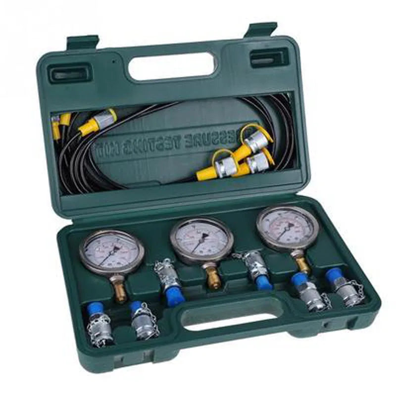 35ED Hydraulic Tester 250/400/600bar Hydraulic Pressure Test Kit Hydraulic Gauge Kit for Excavator Construction Machinery NEW