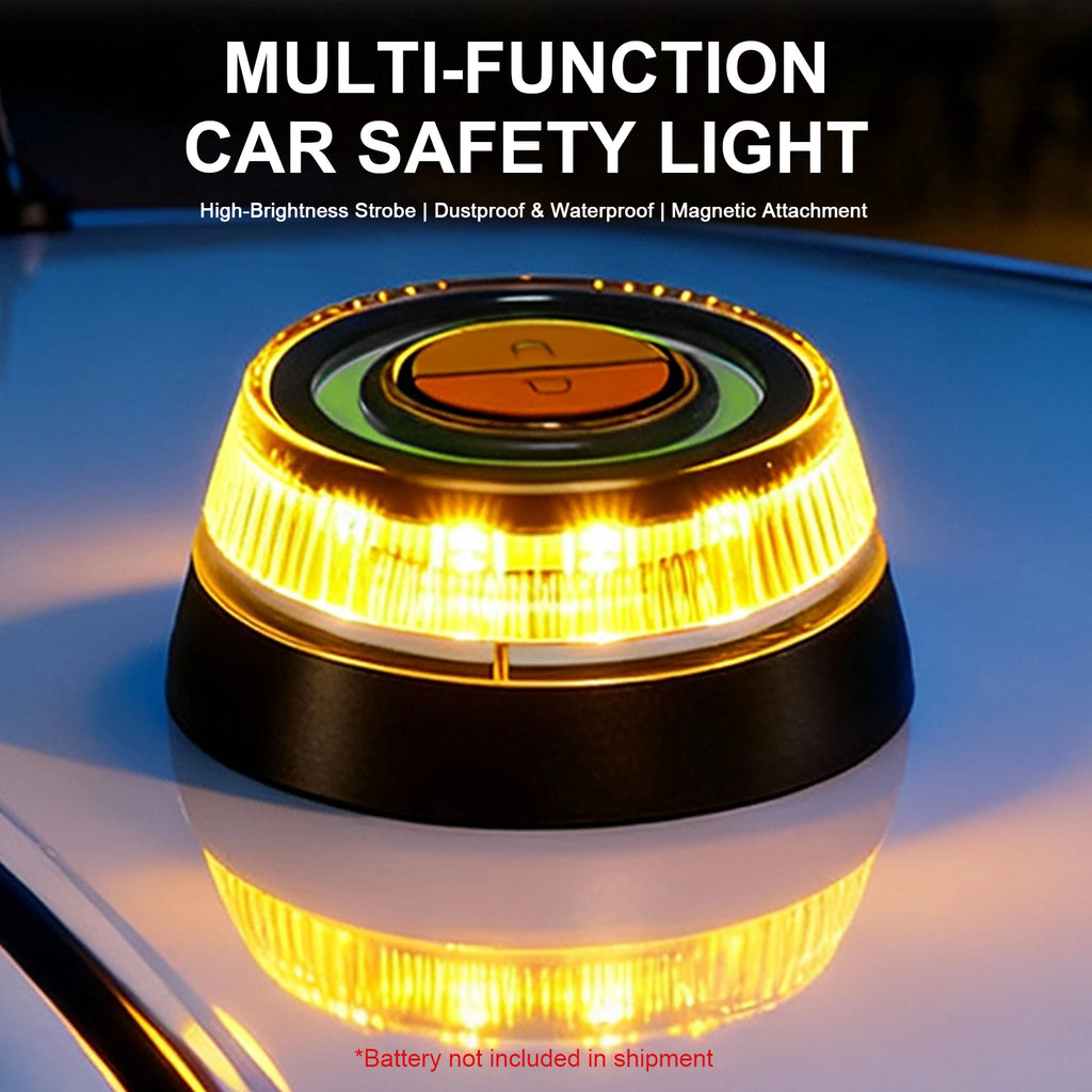 V16 Car Emergency Beacon Light Roof Warning Light Magnetic Adsorption Strobe Flashing Lamp Night Safety Signal Lamp