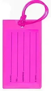 New Travel Waterproof Luggage Tag Holder Boarding Pass Travel Tag Card Cover Suitcase ID Address Name Holder Portable Label