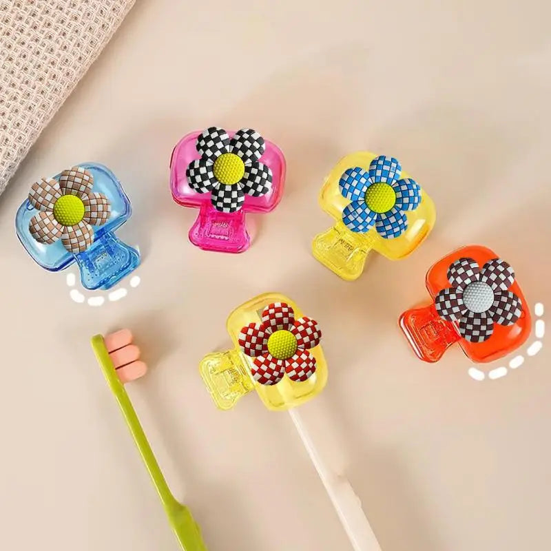 Travel Toothbrush Head Covers Toothbrush Protector Cap Brush Pod Case Protective Portable Plastic Clip For Household Travel