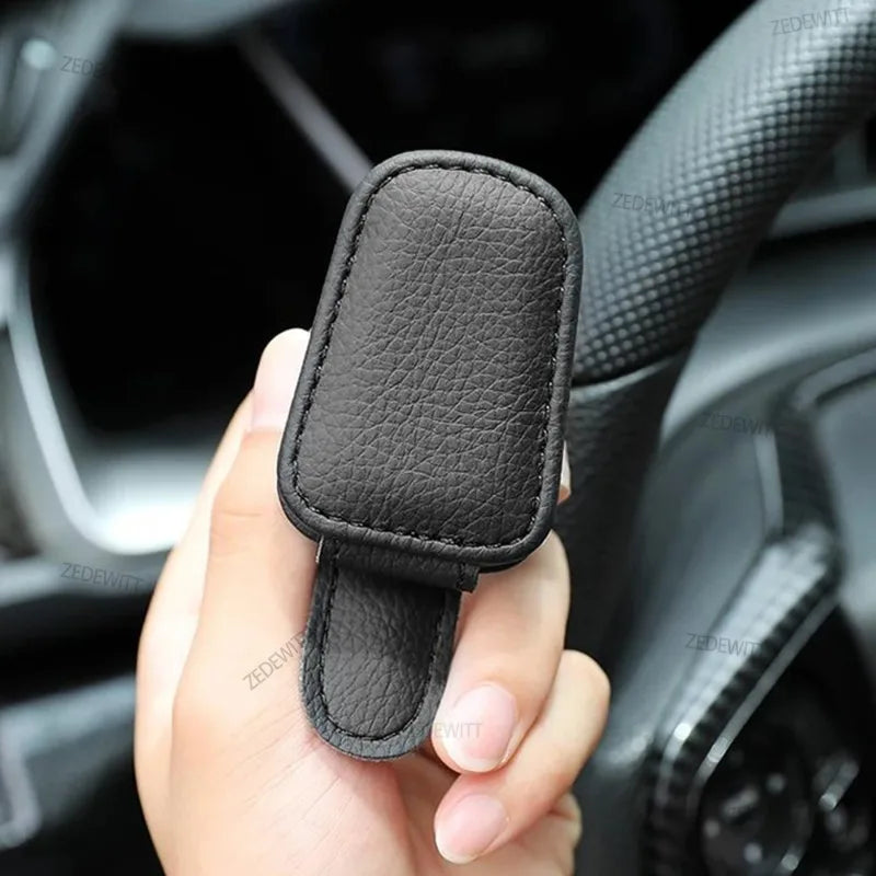 Car Sunglasses Clip Space Saver Universal Card Ticket Holder Stand Fastener Pen Case Glasses Sun Visor Car Interior Accessories