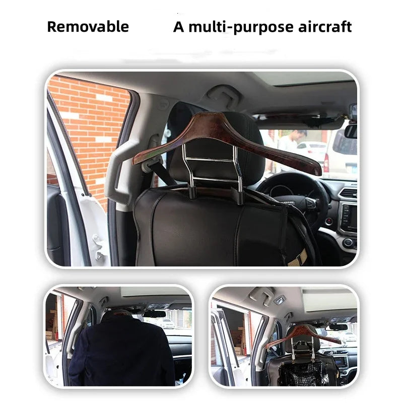 Universal Car Coat Hangers Back Seat Headrest Coat Clothes Hanger Jackets Suits Holder Rack Auto Supplies