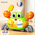 Kids Electric Crab Toy with Music and Lighting Education for 3 Year Children Gift