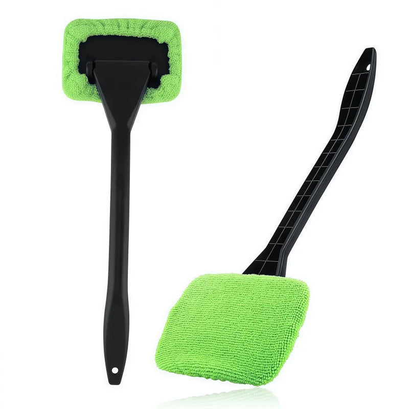 Pro Versatile Durable Heavy Duty Windshield Defogger Cleaning Brush Tool for Car Front Window Wiper and Glass Cleaner Accessory