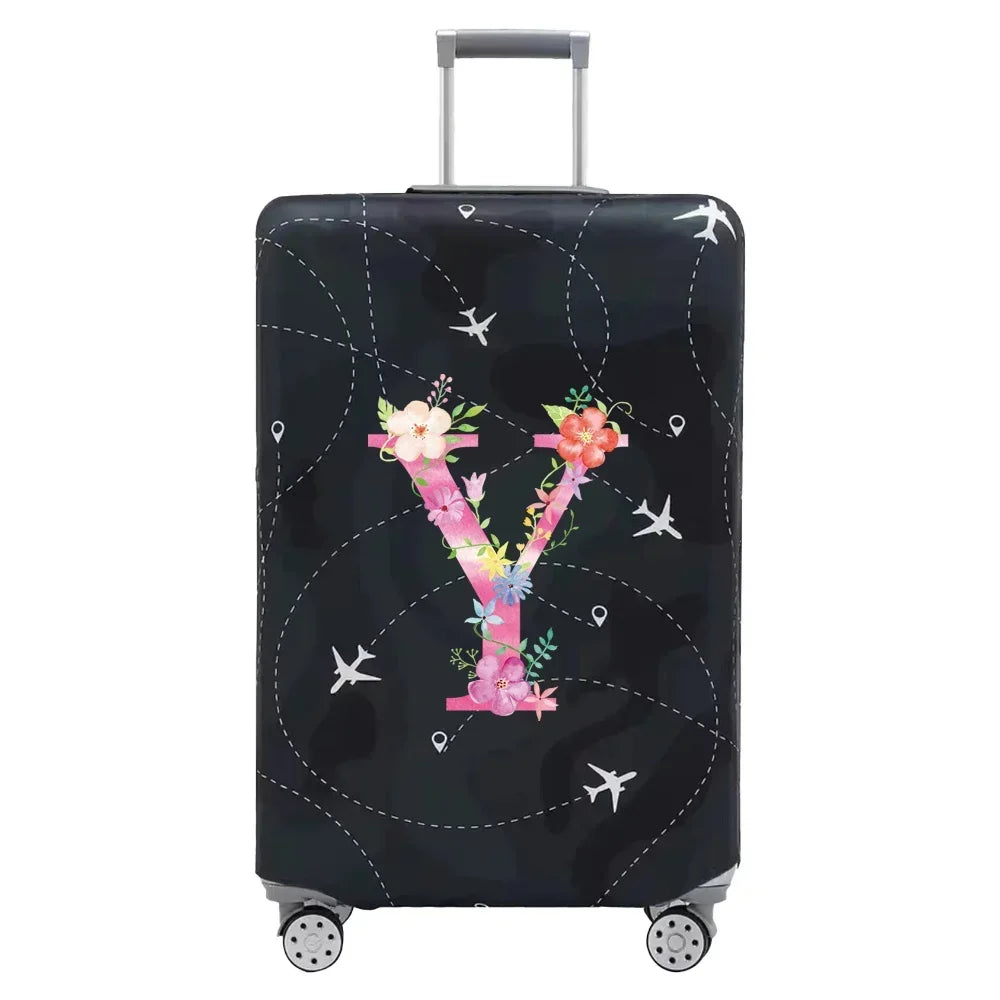 Luggage Protective Cover Elastic Dust Wear-resistant Apply 18-32 Size Pink Letter Series Protective Case Travel Accessories 2026