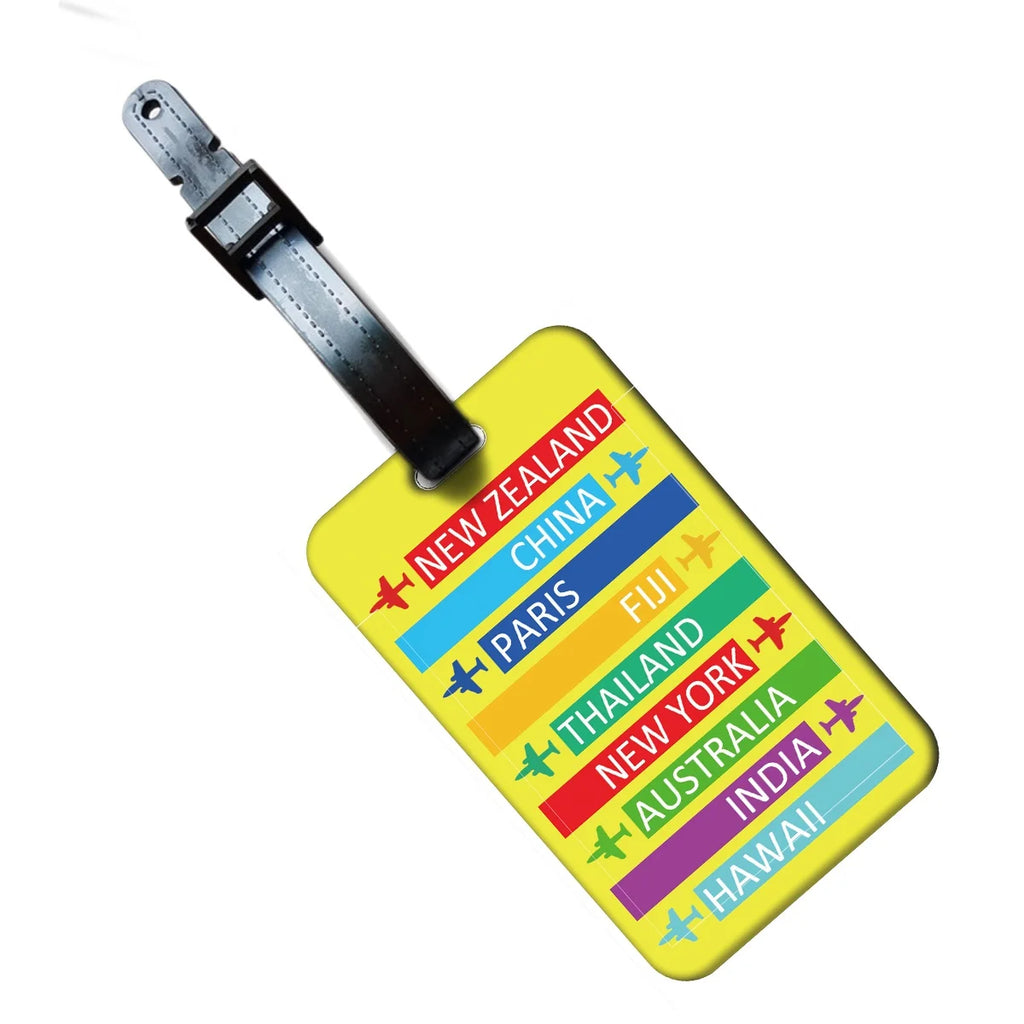 Creative Signage Luggage Tag Travel Accessories Tag Men Suitcase ID Addres Holder Baggage Boarding Tag Portable Label