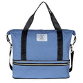 Expandable Travel Duffel Bag with Shoe Compartment Waterproof Weekender Gym Carry On Bag for Short Trip