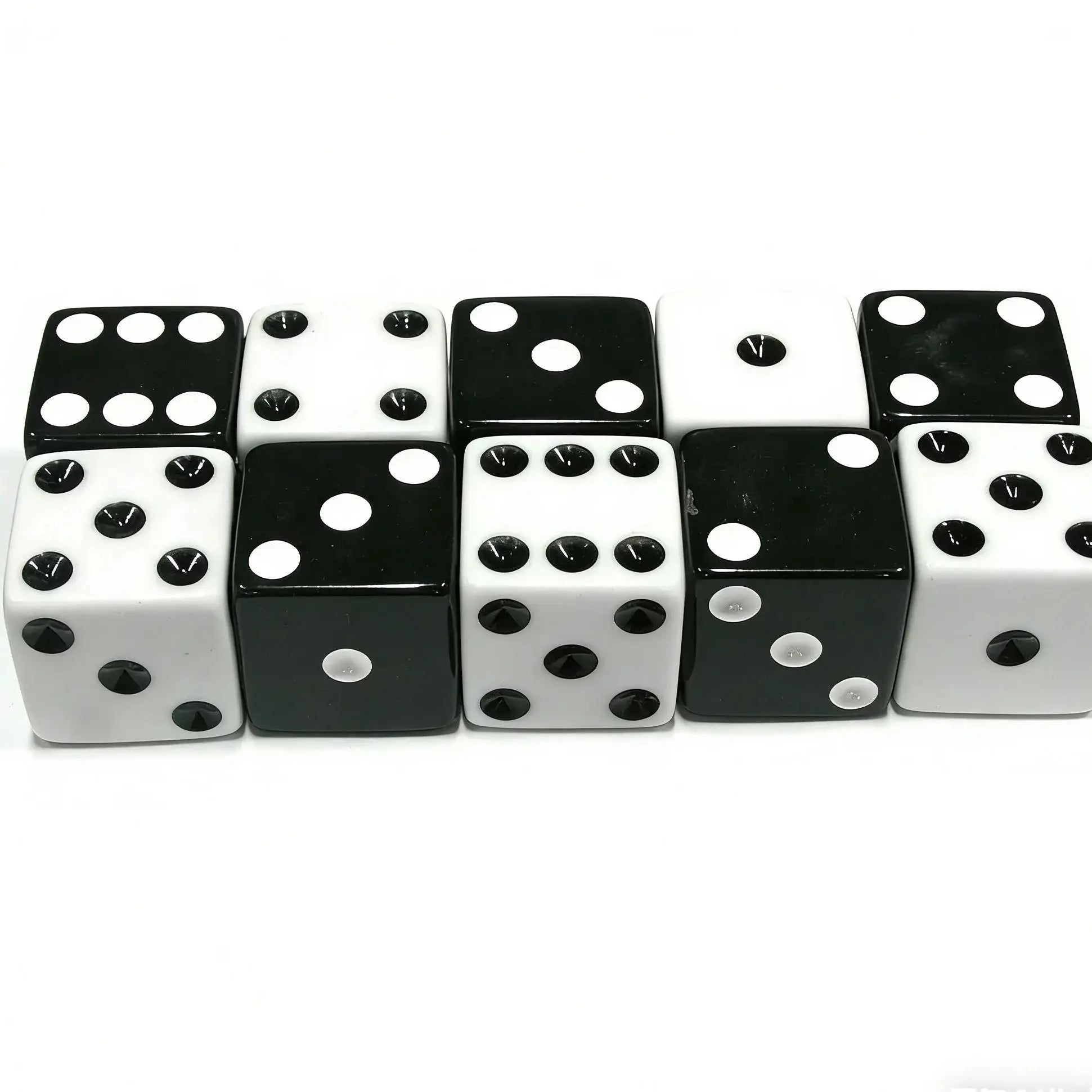 5Pcs/set 25mm Square Corner Point Dice Large Activity Game Props Large Size Stopper Teaching Aid Draw