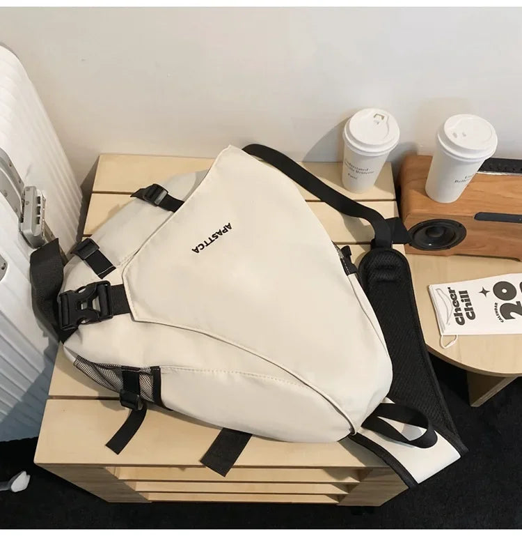 2025 New Chest Bag Men's Crossbody Bag Multi Functional Casual One Shoulder Backpack Large Capacity Messenger Bags