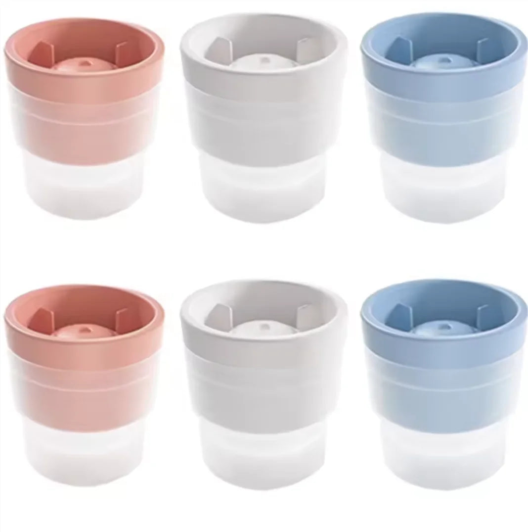 Silicone Ice Maker Food Grade Sphere Ice DIY Ice Ball For Cocktail Whiskey Drink Suitable For Party Bar Home Kitchen Supplies