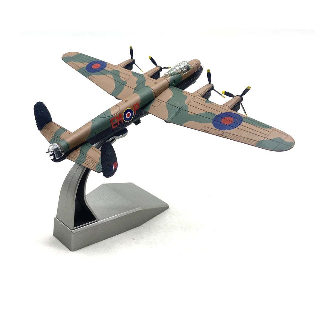 JASON TUTU 1/144 Scale Diecast Alloy Model Fighter British Lancaster Aircraft Collect Gifts