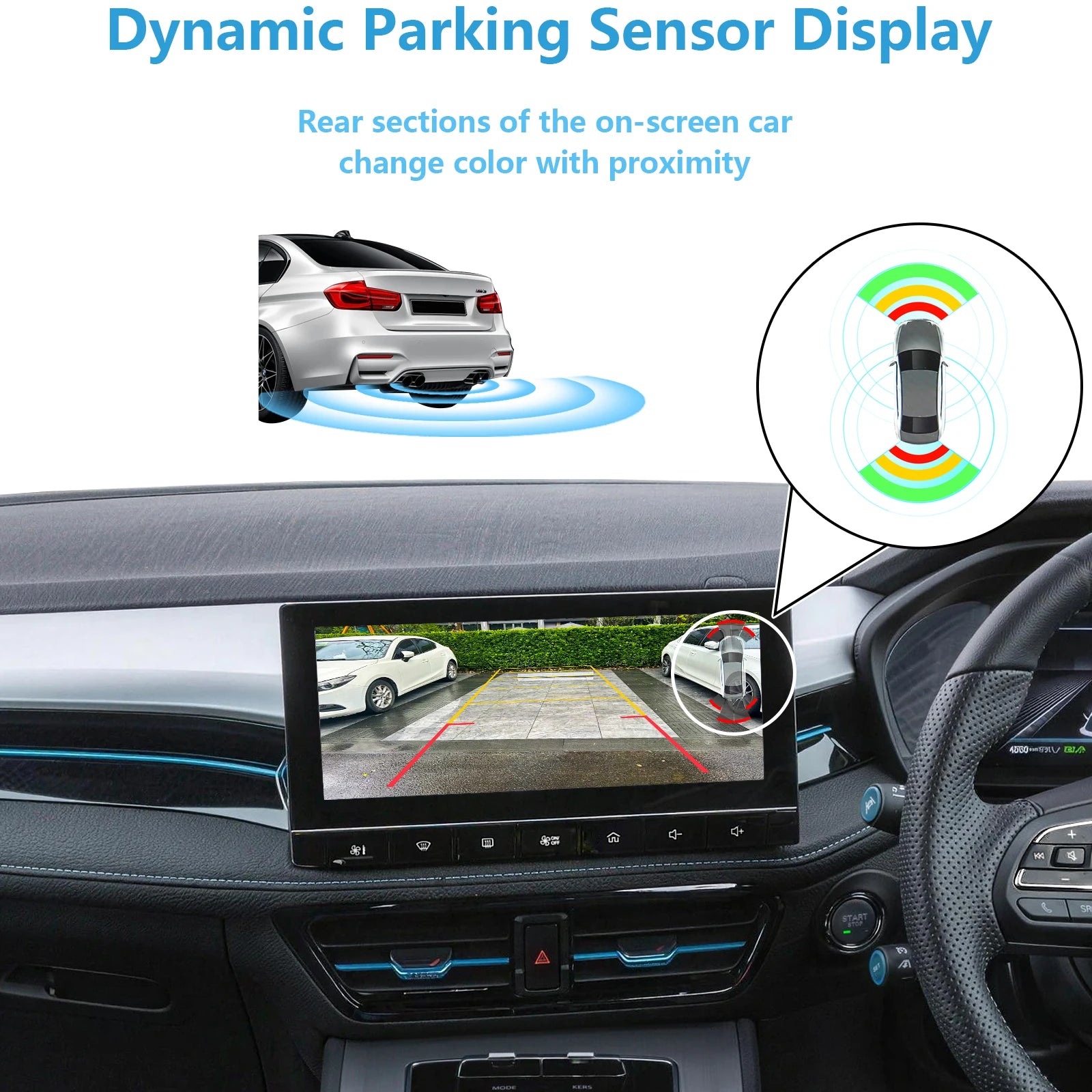 AHD Backup Camera Interface for SAIC MG5 2025-2026, No Need Programing Code