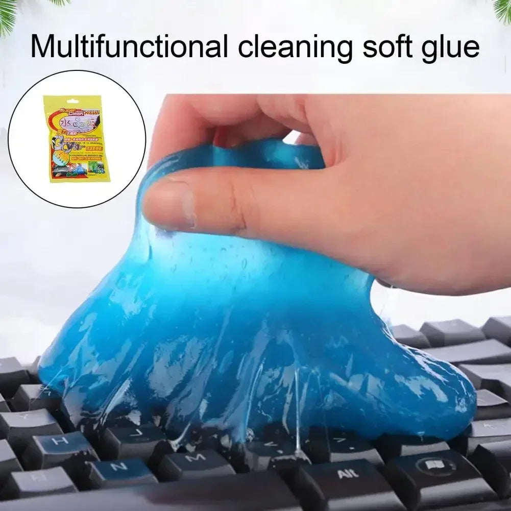Soft Dust Cleaning Glue Reusable Super Clean Mud Slimy Gel For Home Phone Car Pc Laptop Keyboard Sticky Wiper Dust Dirt Wip