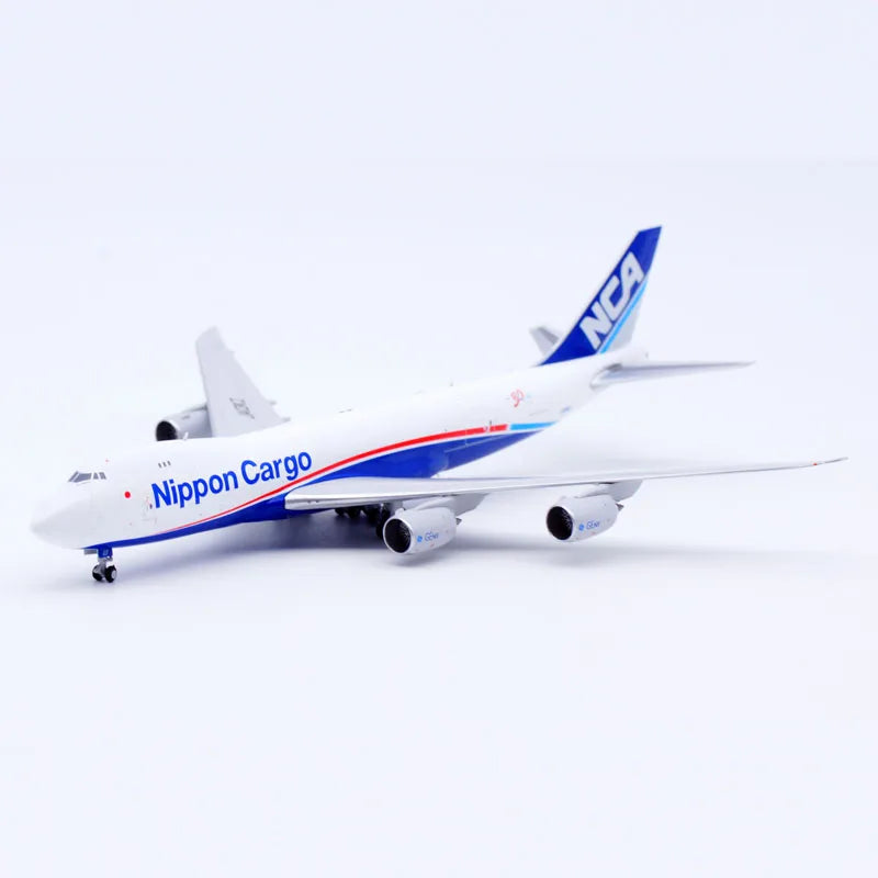 EW4748013 Alloy Collectible Plane Gift JC Wings 1:400 Nippon Cargo Airlines Boeing B747-8F Diecast Aircraft Jet Model JA13KZ