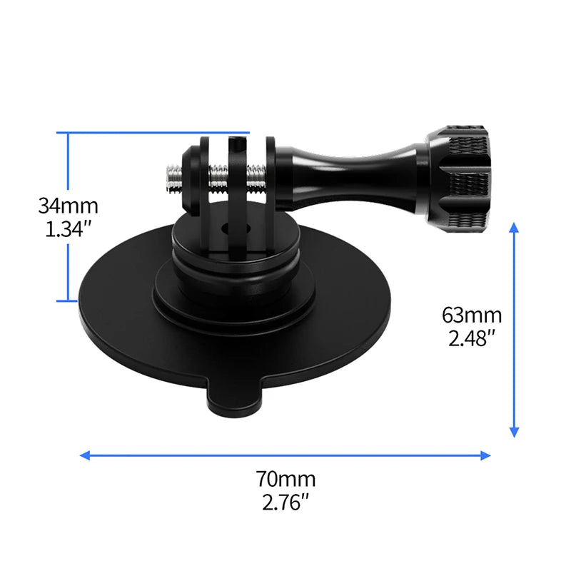 Strong Adhesive Sticker 1/4 Screw Mount Car Dashboard Adhesive Tape Phone Holder for Gopro Insta360 osmo 360 Action Stand Base