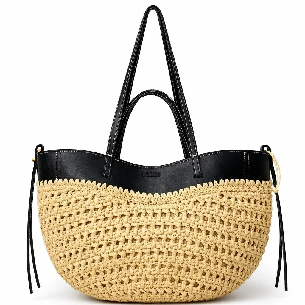 High-End Women's Diaper Bag: Elegant Crossbody Handbag with Vintage Leather Texture and Large Capacity Designer Tote