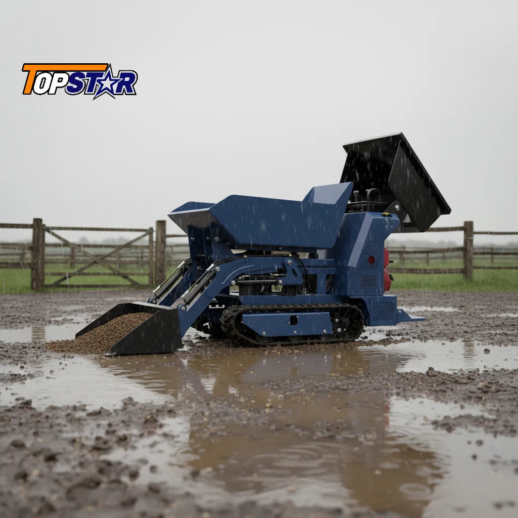 Mini Crawler Dumper OEM Small Tracked Dumper with Different Load Options