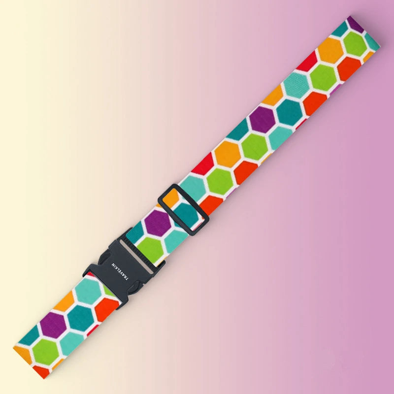 Travel Luggage Strap Adjustable Packing Belt Baggage Luggage Bundling Suitcase Accessories 180CM Perimeter