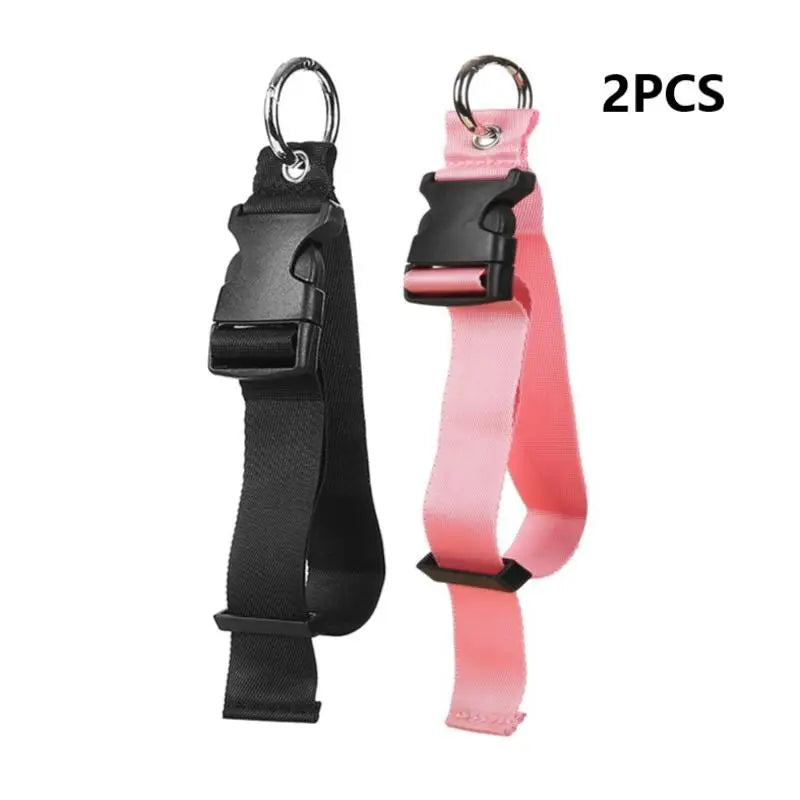 1/2Pcs Travel Luggage Fixed Strap Backpack External Strap Portable Strap With Release Buckle Luggage Strap Belt Jacket Holder