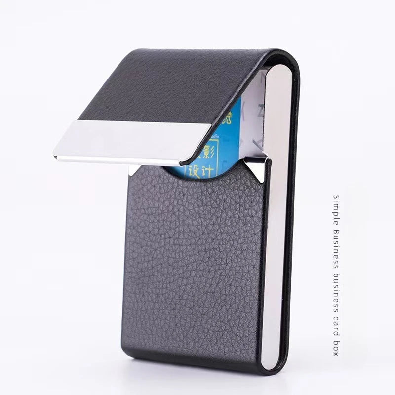 Slim 7 Slot Cigarette Case for Women I Automatic Pop-Up Mini Leather Holder l Shockproof Metal Core & Pastel Colors Gift Box