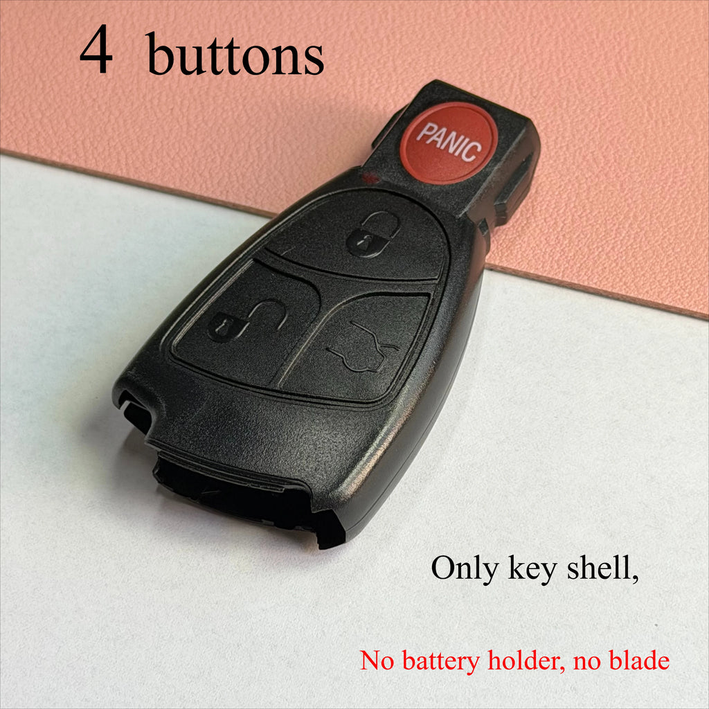 2 3 4 Buttons Car Key Fob Shell Case Housing for Mercedes Benz B C E ML S CLK Class CL MB W204 W203 W211 W208 1996 2004 2005