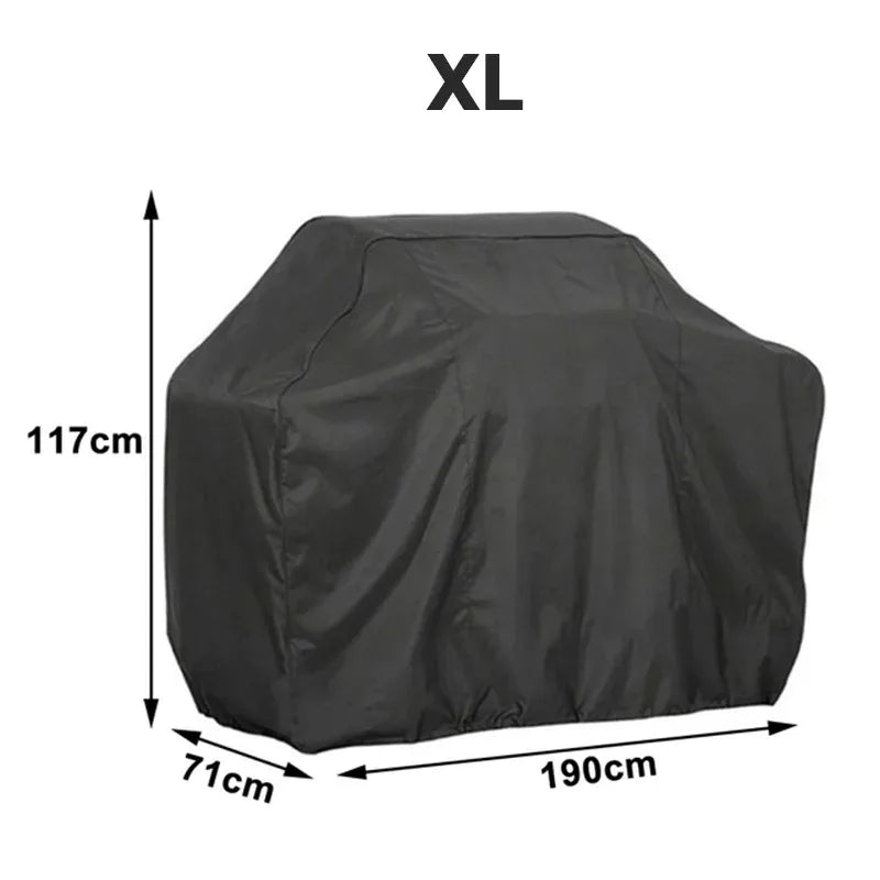 BBQ Outdoor Barbecue Cover Manufacturers Provide Outdoor Furniture Waterproof Rain and Dust Cover Oxford Cloth Barbecue Cover