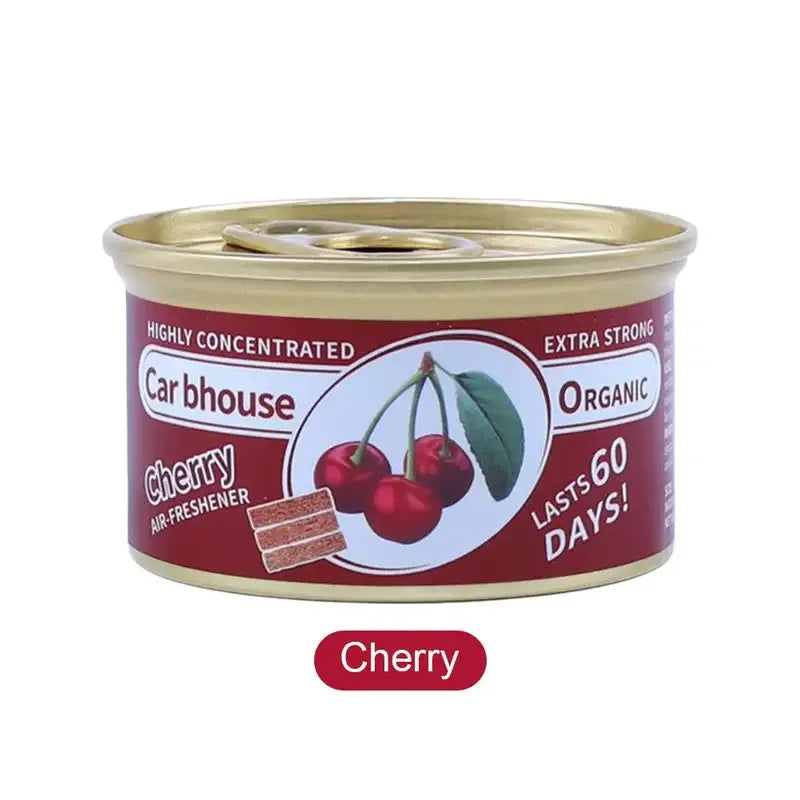 Car Flavoring Car Air Fresheners Perfume Canned Wood Blocks Coffee Flavor Long-Lasting Auto Aromatherapy Car Deodorant Supplies