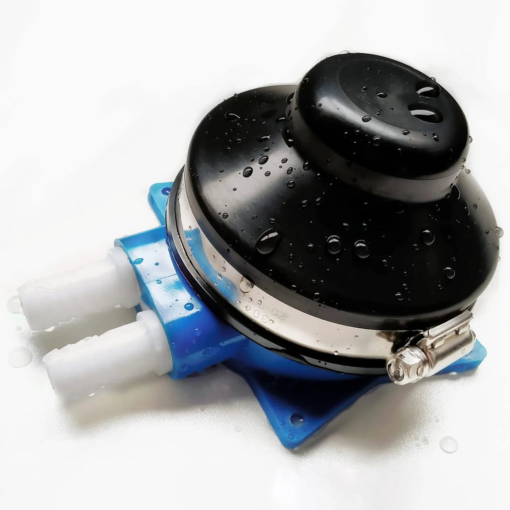 Marine Foot Water Pump Suitable for 1/2" Flexible Hose Made Self-Priming for Marine RV Boat Bilge Galley Pump Toilet Wash Basin