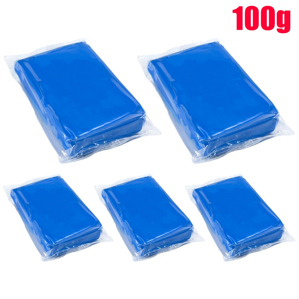 1-10Pcs Car Cleaning Clay Bar Washing Mud Car Detailing Waxing Polish Treatment Fine Grade Auto Detailing Cleaner Tool