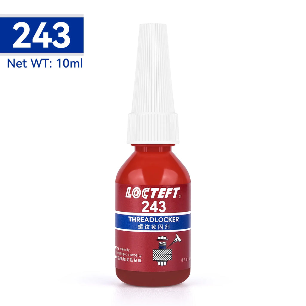 10ml Threadlocker Adhesive 242 Thread Locker Blue Screw Glue Agent Anaerobic Glue Anti-loose 222 243 262 263 271 272 277 290