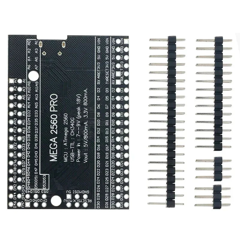 Mega 2560 PRO MINI 5V (Embed) CH340G ATmega2560-16AU with male pinheaders Compatible for arduino Mega 2560
