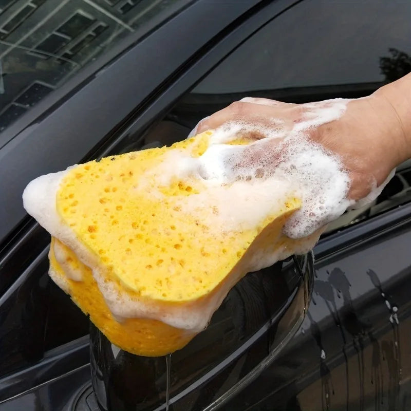 High Density Absorbent Sea Cotton 8 Words Car Wash Sponge Wipe Car Eight Words Sponge Block Car Cleaning Supplies Car Wash Tools