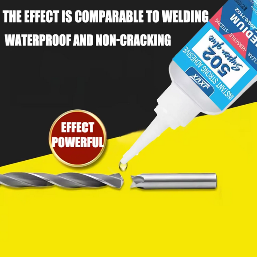 5PCS 502 Super Adhesive Multi Functional Adhesive, Used for Metal, Plastic, Daily Maintenance, DIY, and Small-Scale Process Repa
