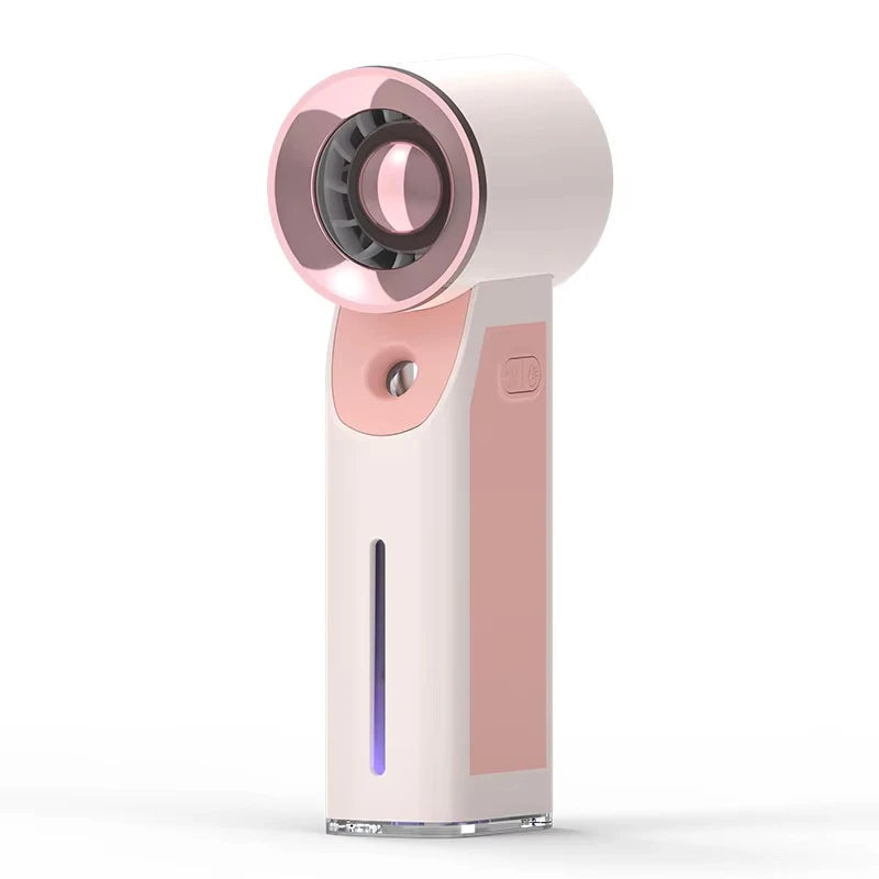 4000mAh USB Rechargeable Misting Handheld Turbo Fan Ice Compress Cooling Spray 샤오미 선풍기 Portable Travel Gadget for Xiaomi