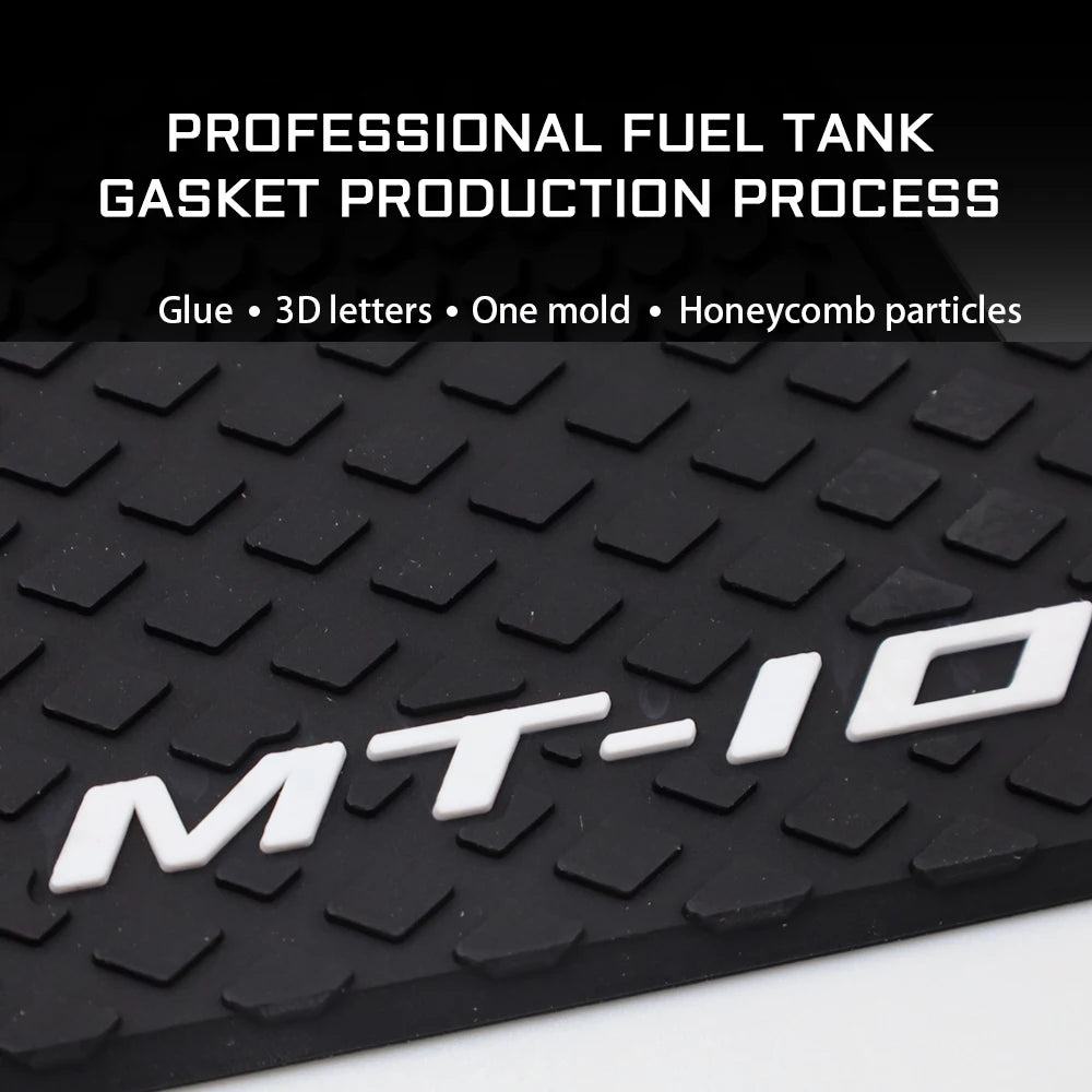 For MT-10 MT10 MT 10 FZ10 FZ-10 FZ 10 Side Fuel Tank pad Tank Pads Protector Stickers Decal Gas Knee Grip Traction Pad Tankpad